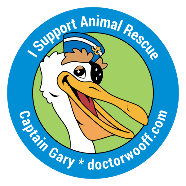 3.5" Magnet  "I Support Animal Rescue"