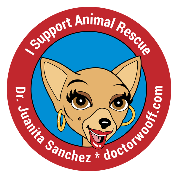 3.5" Magnet  "I Support Animal Rescue"